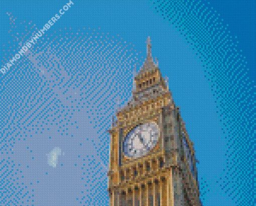 Big Ben Clock tower London England diamond paintings
