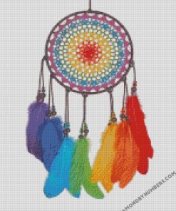 Colorful Dream Catcher Accessory Diamond Painting