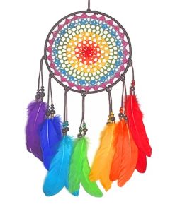 Colorful Dream catcher adult paint by numbers