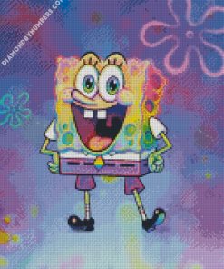 Colorful Spongebob Cartoon Diamond Paintings