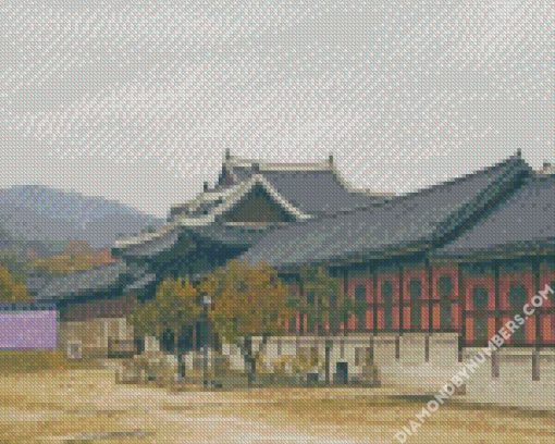 Gyeongbokgung Palace South korea diamond paintings