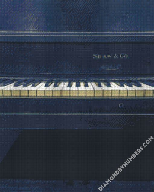 Piano Shaw and Co diamond paintings