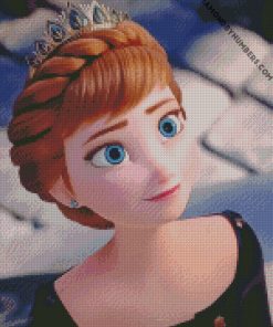 Princess frozen diamond painting