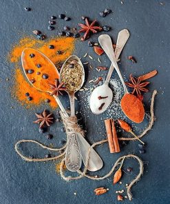 Spices Creative Photography adult paint by numbers