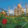 Taj mahal India diamond paintings