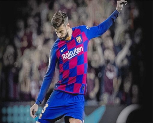 Pique Barcelona adult paint by number