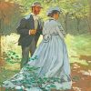 Claude Monet Bazille And Camille paint by number
