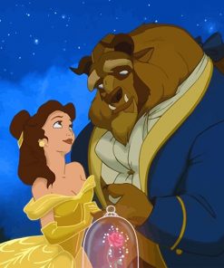 Beauty And The Beast NEW paint by number