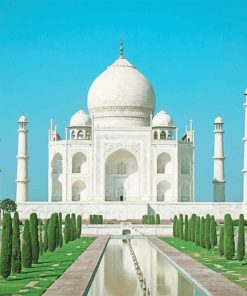 Taj Mahal paint by number