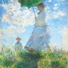 Claude Monet Woman With Parasol paint by number