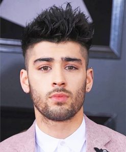 Cute Zayn Malik One Direction Paint By Numbers