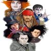 Johnny Depp Characters Paint by numbers