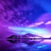 Beautiful Purple Sky Paint By Numbers