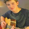 Shawn Mendes Playing Guitar Paint By Numbers