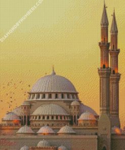Al Noor Mosque United Arab Emirates diamond painting