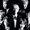 BTS Black and White paint by numbers
