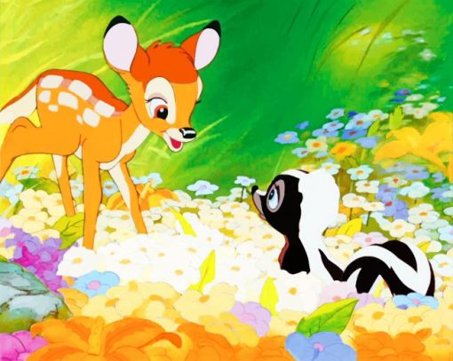 Bambi Disney adult paint by numbers