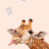 Crazy- giraffe adult paint by numbers
