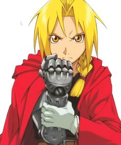 Edward Elric anime adult paint by numbers