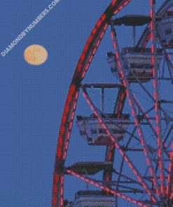 Ferris wheel beautiful view diamond paintings