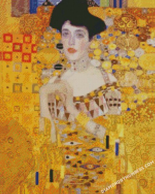 Gustav Klimt Portrait of Adele Bloch Bauer I diamond paintings