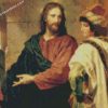 Jesus and the rich young man diamond painting