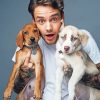 Liam Payne and his pets adult paint by numbers
