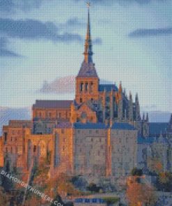 Mont Saint Michel diamond painting