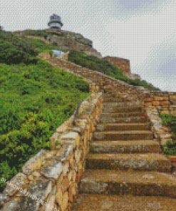 New Cape Point Lighthouse south africa diamond paintings