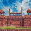 Red Fort India diamond painting