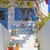 Santorini Greece House Paint By Numbers