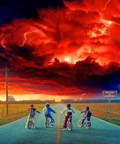 Stranger Things Paint By Numbers