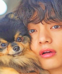 Tae and Yeontan adult paint by numbers