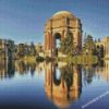 The Palace of Fine Arts in San Francisco diamond painting
