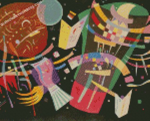 Wassily Kandinsky Composition X Abstract Artwork diamond paintings