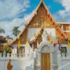 Wat Phra Bat Ming Mueang Worawihan Phrae Thailand diamond paintings