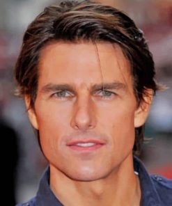 American Actor Tom Cruise Paint By Numbers