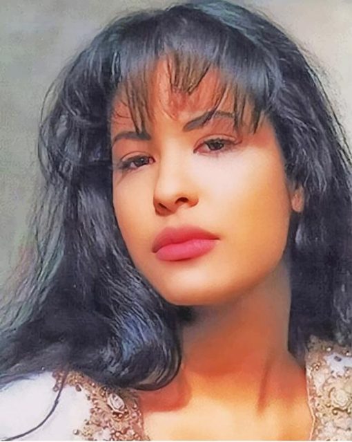 American Singer Selena Quintanilla Paint By Numbers