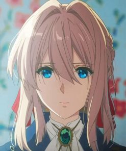 Anime Violet Evergarden paint by number