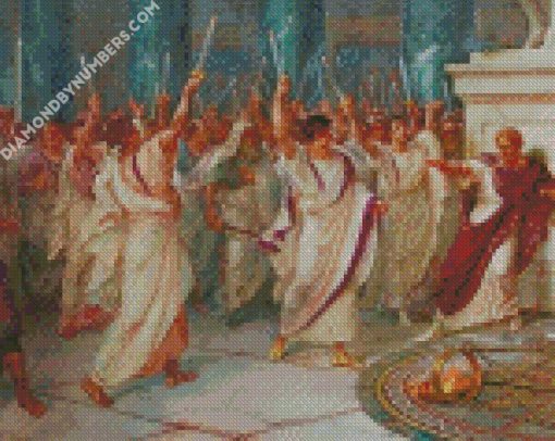 assassination of julius caesar diamond paintings