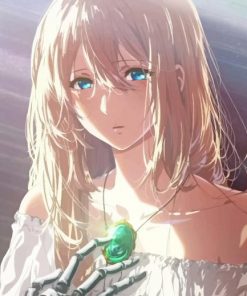Beautiful Violet Evergarden paint by number