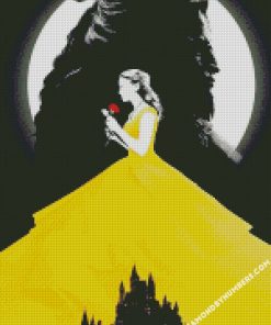 beauty and the beast diamond painting