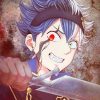 Black Clover Asta paint by number
