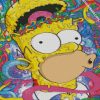 crazy Homer Simpson diamond paintings