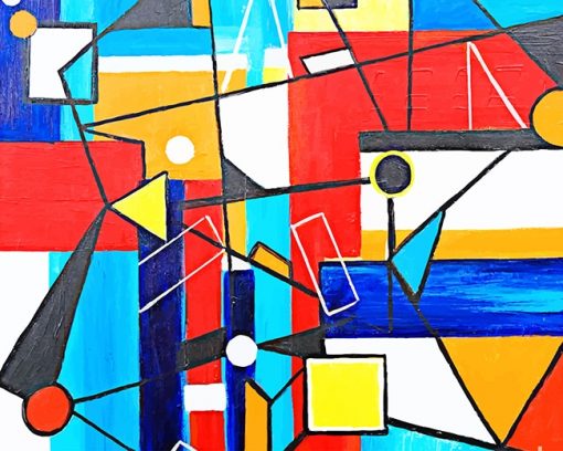Geometric Art Paint By Numbers