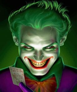 Joker Smiley Face Paint By Numbers