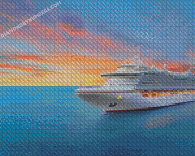 cruise ship diamond art
