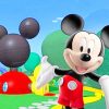 mickey mouse clubhouse adult paint by numbers