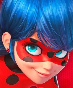 Miraculous Ladybug paint by number