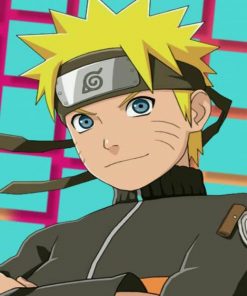Naruto Smiling paint by numbers